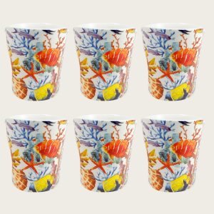 Set 6 Bicchierini Da Caffe’ Mediterranea