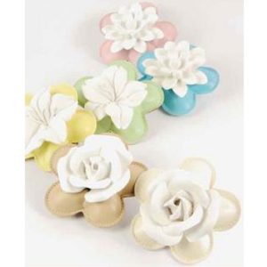 Fiori in Ecopelle con Gessi Profumati