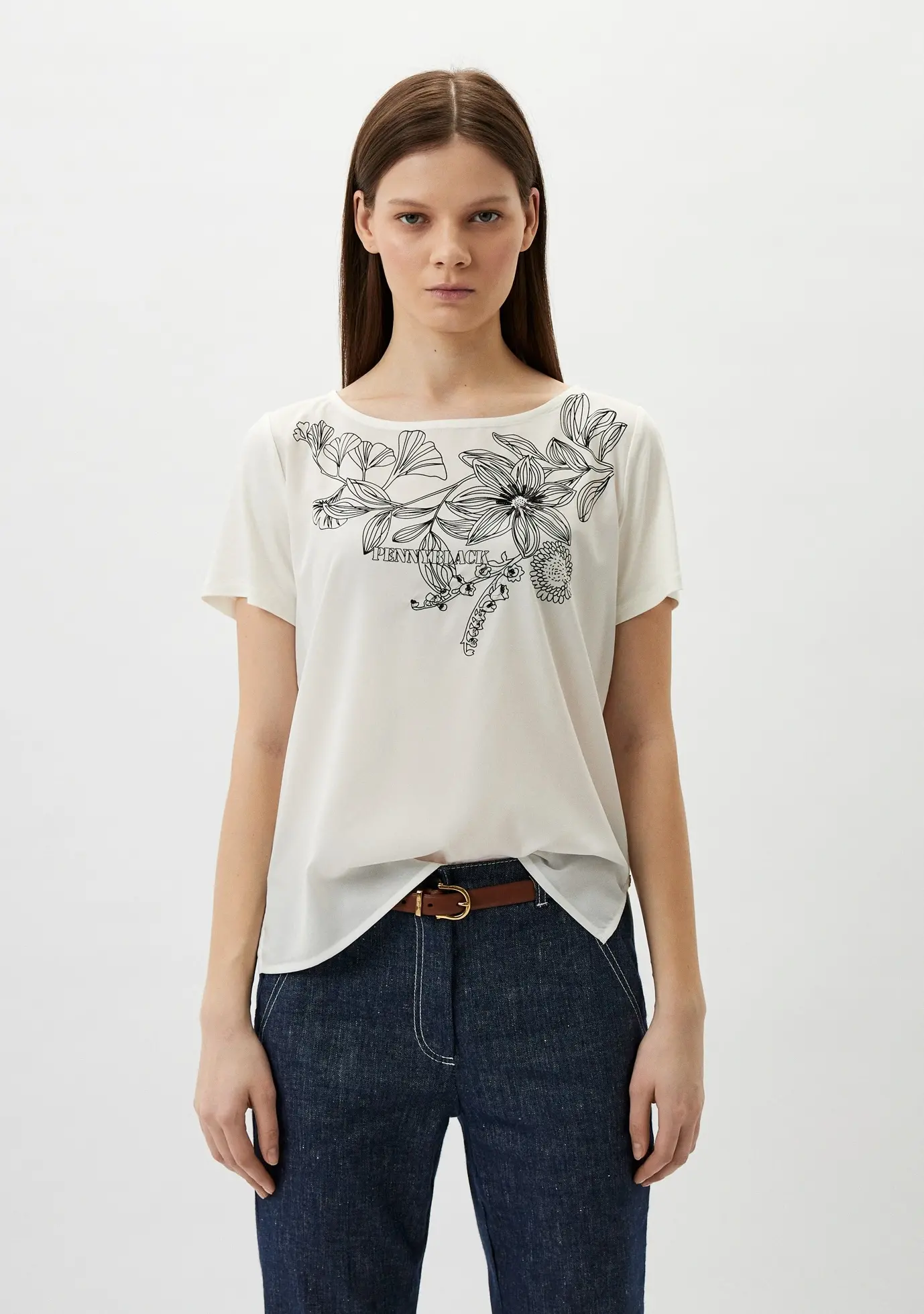 Pennyblack T-shirt in cotone girocollo ecosostenibile TERMOLI