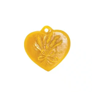 Stampo per candele in silicone – PENDENTE CUORE CON LAVANDA